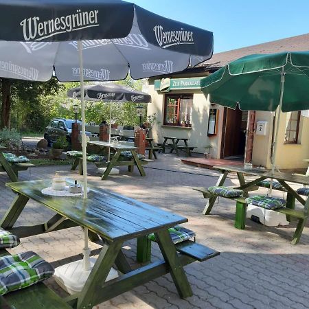 Ferienwohnung "Am Schlosspark" Neetzow Exterior foto